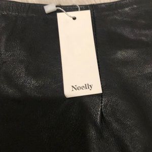 Noelly  ,,,, leather skirt